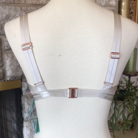 Strappy Bandage pastel splatter bikini top - Picture 5 of 6